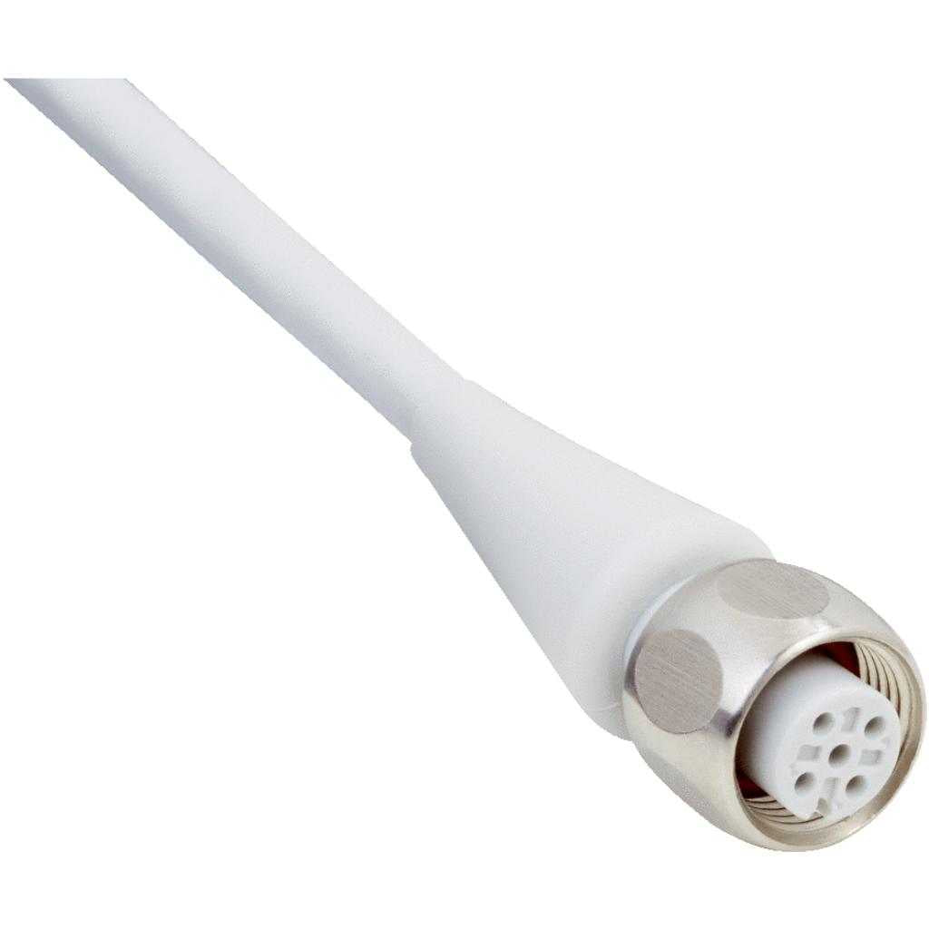 Cable sensor DOL, hembra M12 4P, abierto, sin apant., 5m 4H