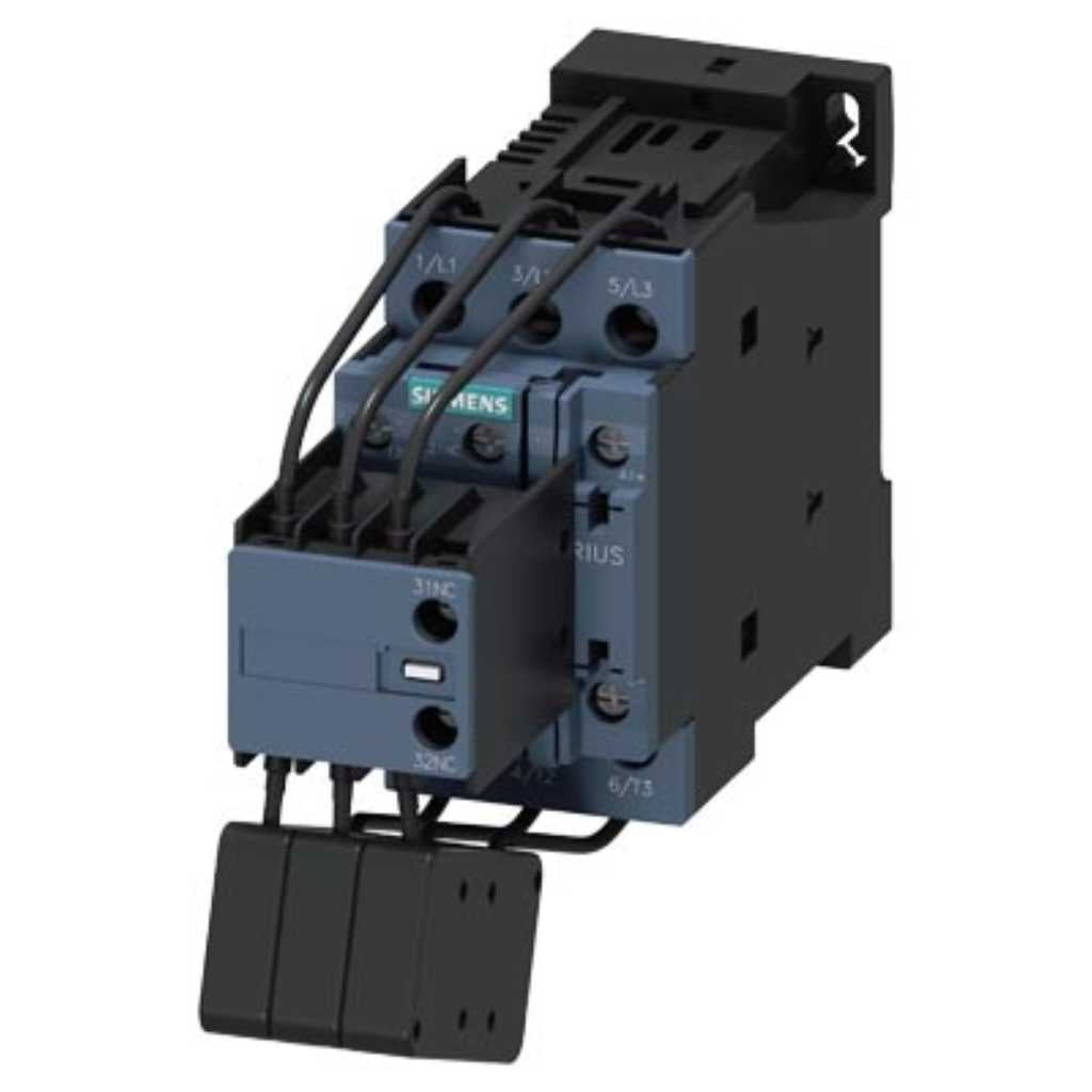 Contactor condensador, 25kVAr, 21-28V AC, tam. S0, tornillo