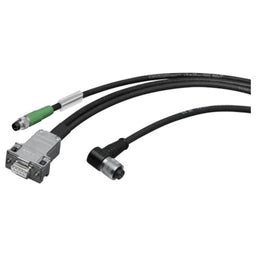 conn. Cable RS232, sub-D/M12-90 /M8, 5m