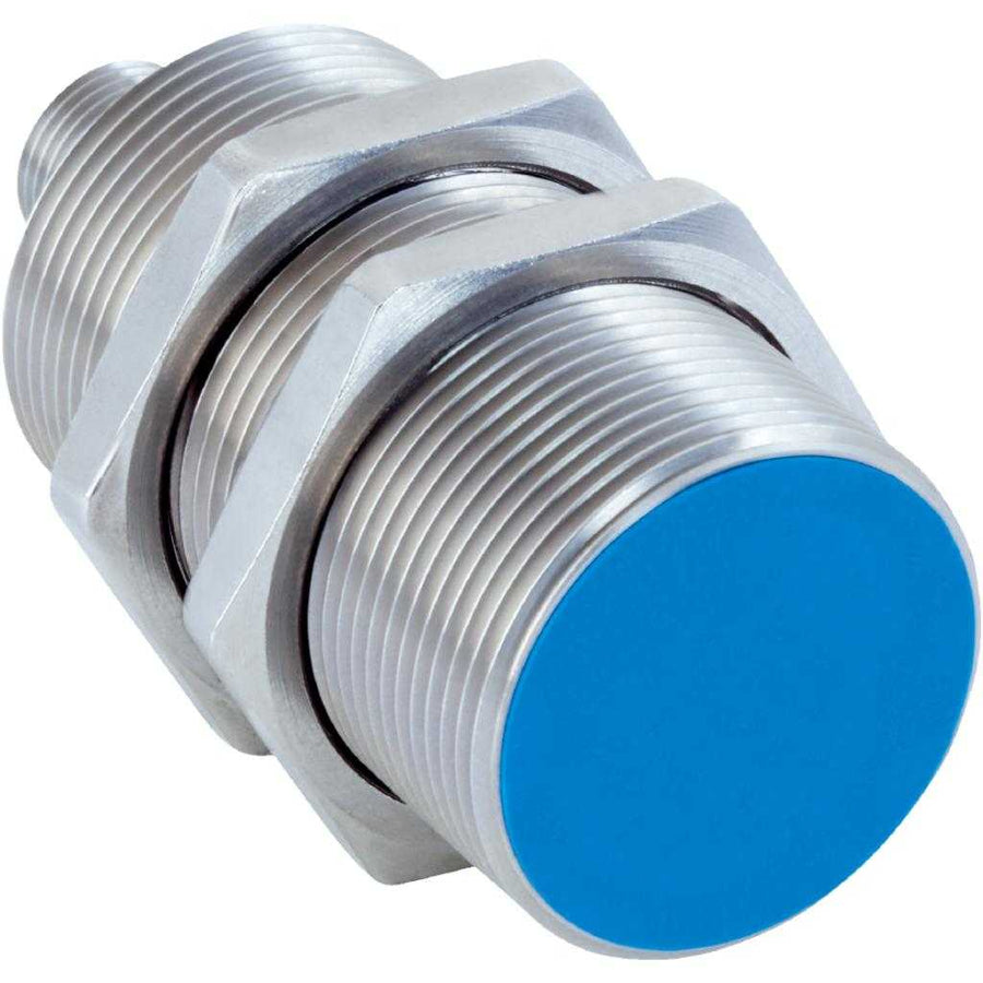 Inductivo IMX30, PNP NC, Sn=25 mm ultracorta, casi enrasado, C.c. 3 hilos, M12 4P
