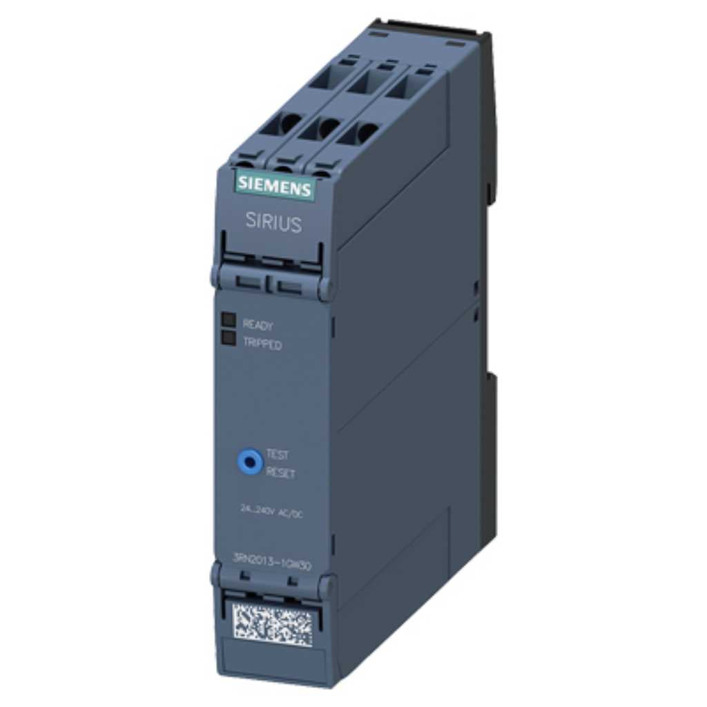Relé protección termistor, 3RN, 22,5mm, 2CO, 24-240V AC/DC, tornillo