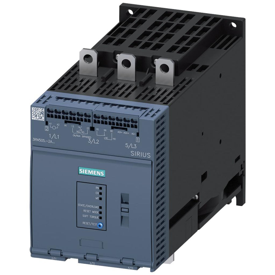 Arrancador suave SIRIUS, 143A, 24V, resorte