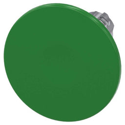 Cabeza seta 3SU, 22mm, metal, verde, seta