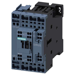 Contactor AC-1, 40 A, 400 V / 40 °c, de 4 polos, 24 V DC, contactos auxiliares: 1 NA + 1 NC, born...