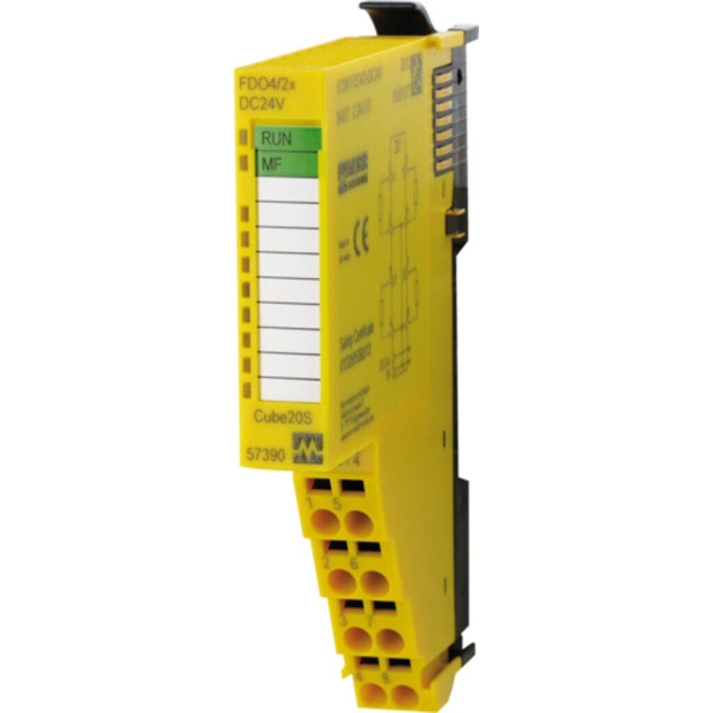 CUBE20S SAFETY OUTPUT MODULEF DO4/2 DC24V