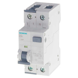 Interruptor diferencial combinado, 1+N polo, tipo A, curva B, 10kA, 16A, 10mA