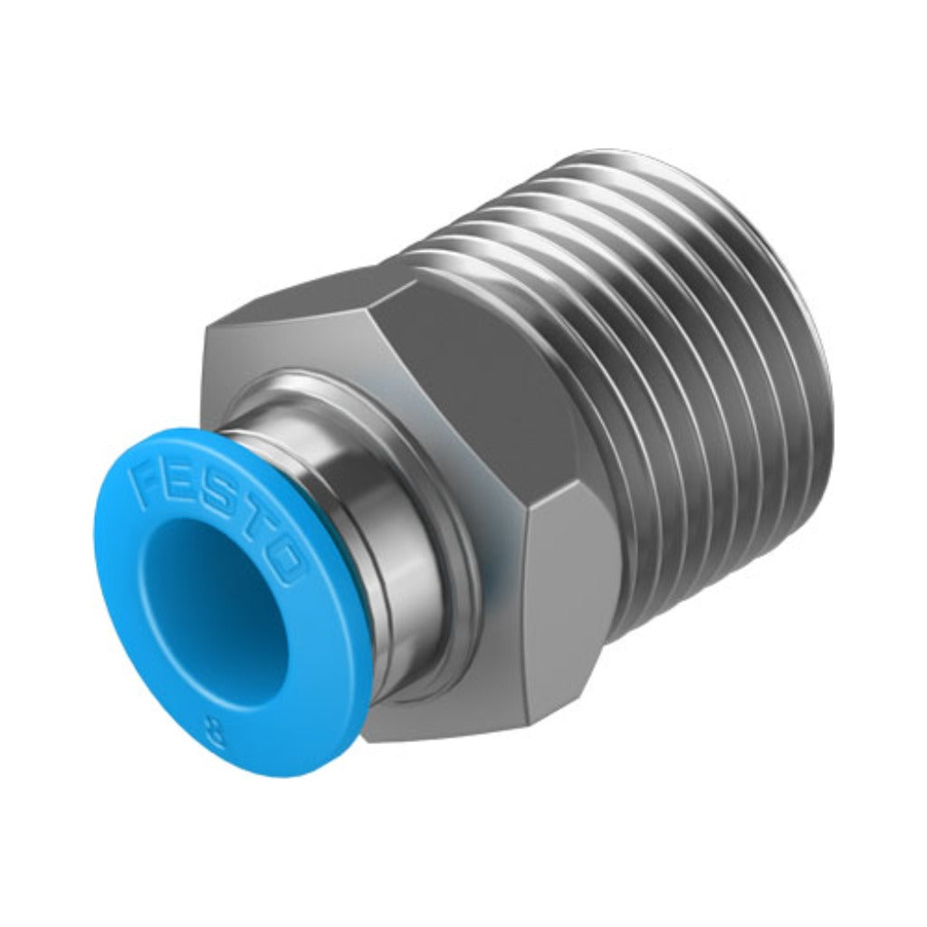 Racor recto QS, 3/8, tubo 8 mm