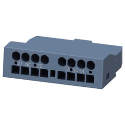 Interruptor auxiliar transversal 1NA+1NC borne de resorte para interruptor automático 3RV2