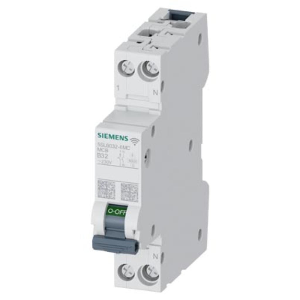 Magnetotérmico de medida, comunicación 230 V AC 6 kA 1+N polos, B, 32 A