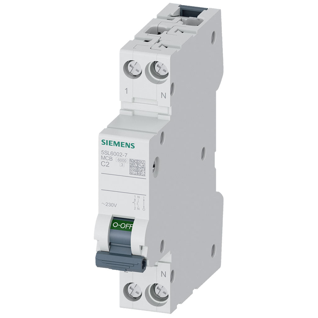 Magnetotérmico 230 V, 6 kA 1+N polos/1 mód., C32