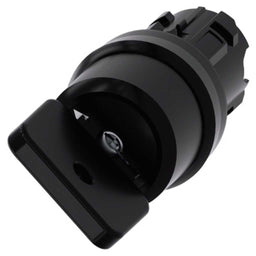 Cabeza llave 3SU, 22mm, plástico, negro, con llave