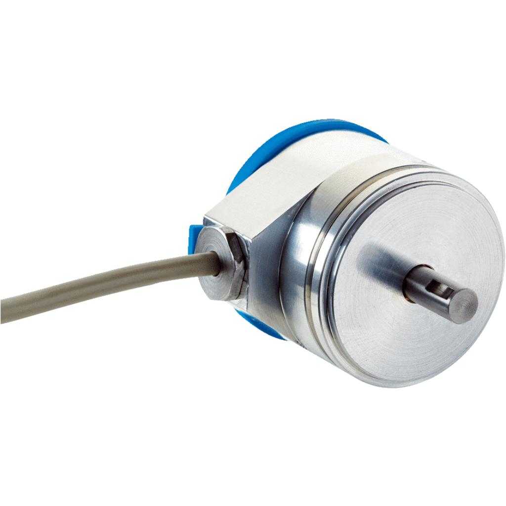 Encoders absolutos ACS/ACM36, Monovuelta, 3723, Eje macizo 6mm, Analógica, Tensión, cable 1,5m