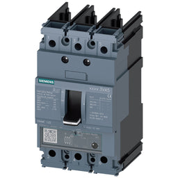 Interruptor 3VA5, tamaño 125, 25 kA, 3 polos, In=40A