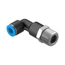 Racor codo largo QSLL, 1/2, tubo 10 mm