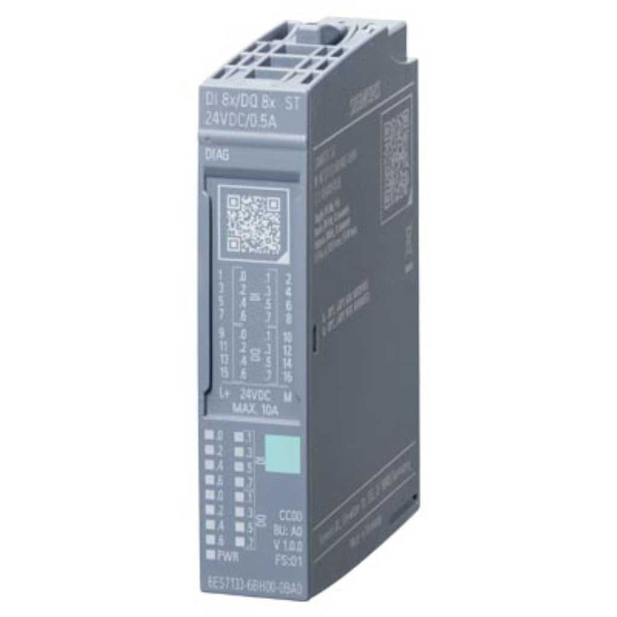 ET 200SP, DI8x+DQ8x 24V DC/0,5A ST, PU1