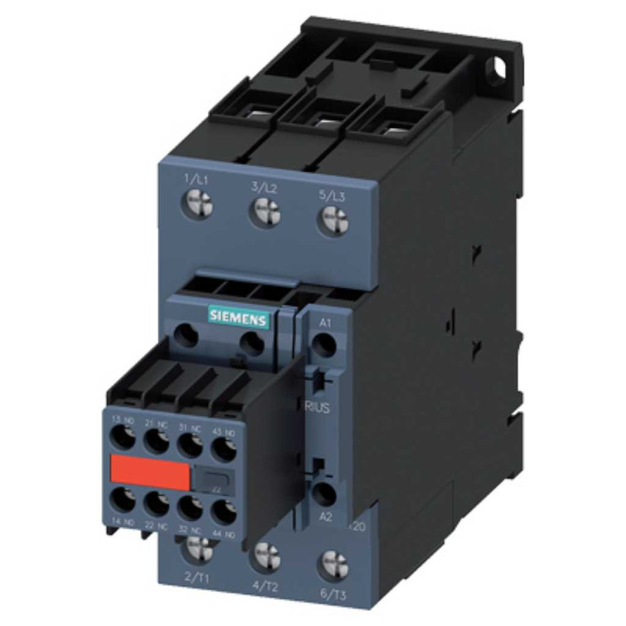 Contactor, 80A, 37kW, 230V AC, tam. S2, tornillo