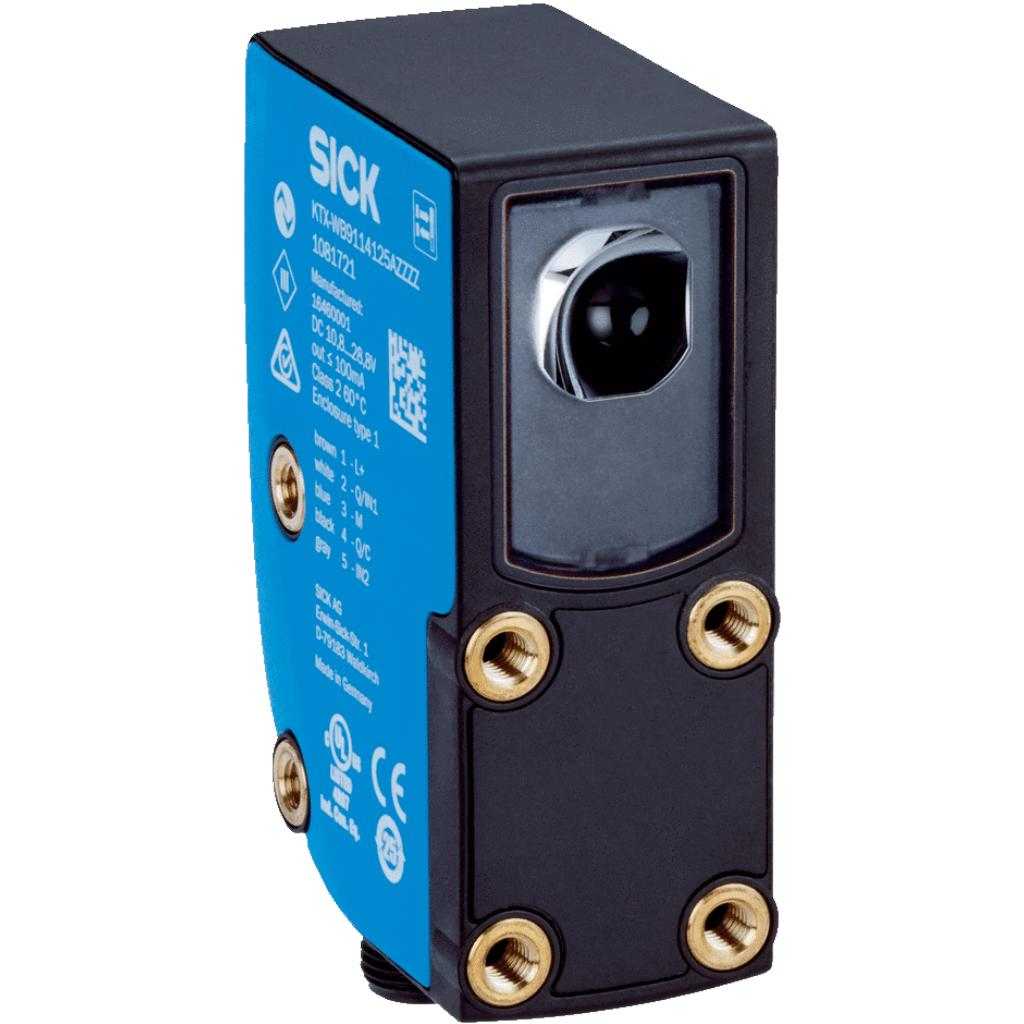 Sensor contraste KTX, LED, RGB, 13mm, PNP, M12 5P
