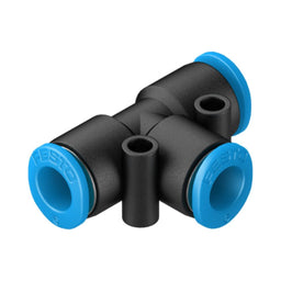 Racor mini en T QSMT, tubo 6 mm