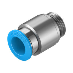 Racor recto QS, G3/8, tubo 12 mm