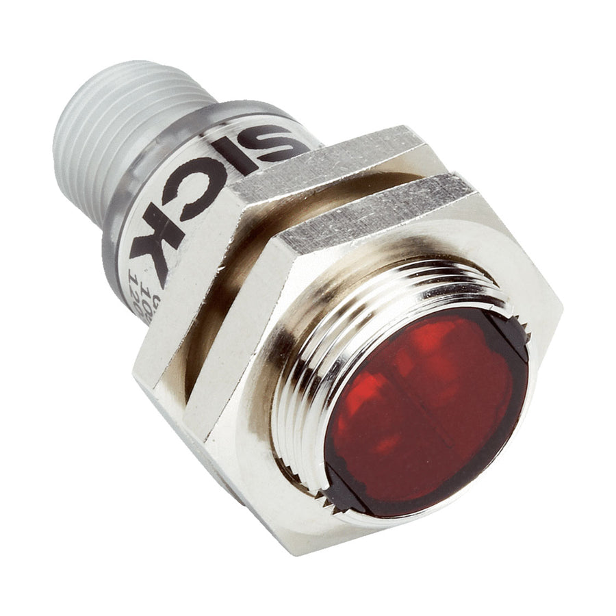 Fotocélula detección sobre objeto GRTE18S LED, PNP, claro/oscuro, M12 4P