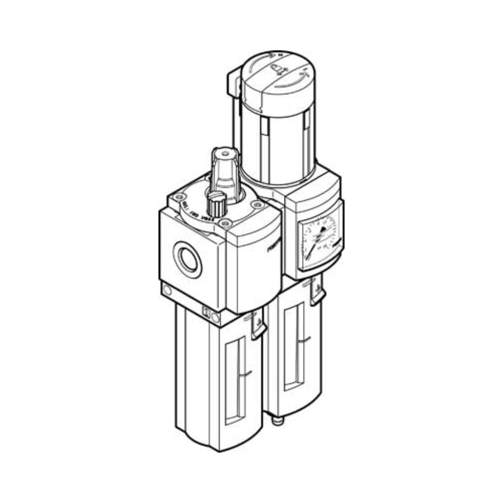 Unidad de mantenimiento combinada MSB6-1/2-FRC5:J1M1-Z