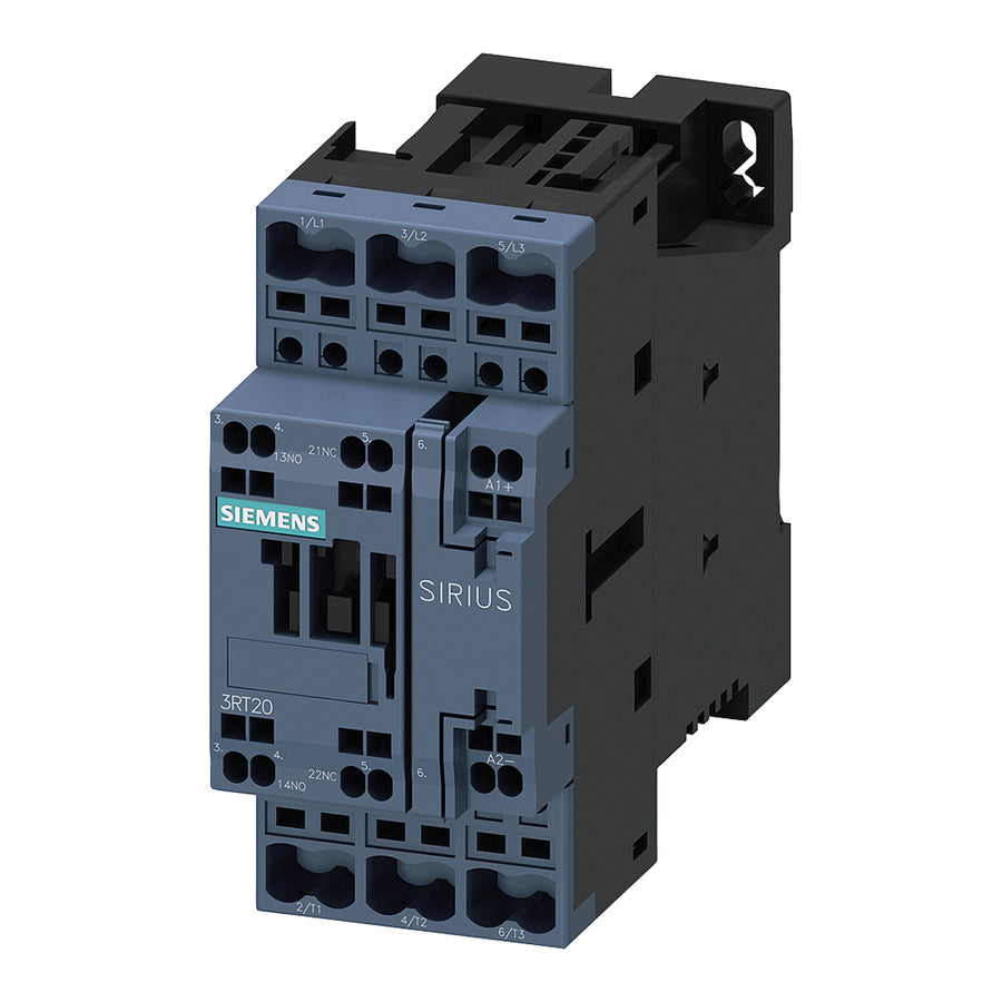 Contactor, 25A, 11kW, 24V DC, tam. S0, resorte