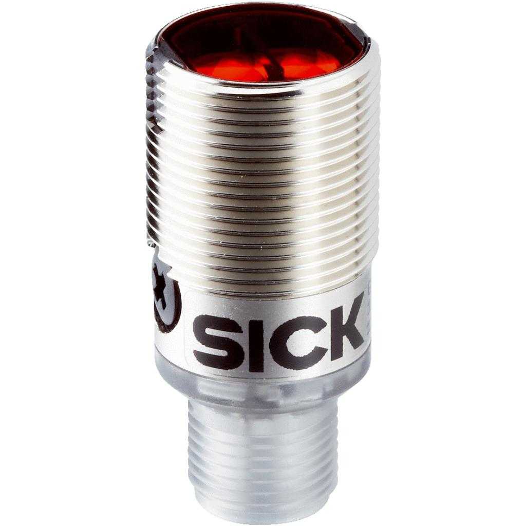 Fotocélula detección sobre objeto GRTE18S LED, PNP, claro/oscuro, M12 4P