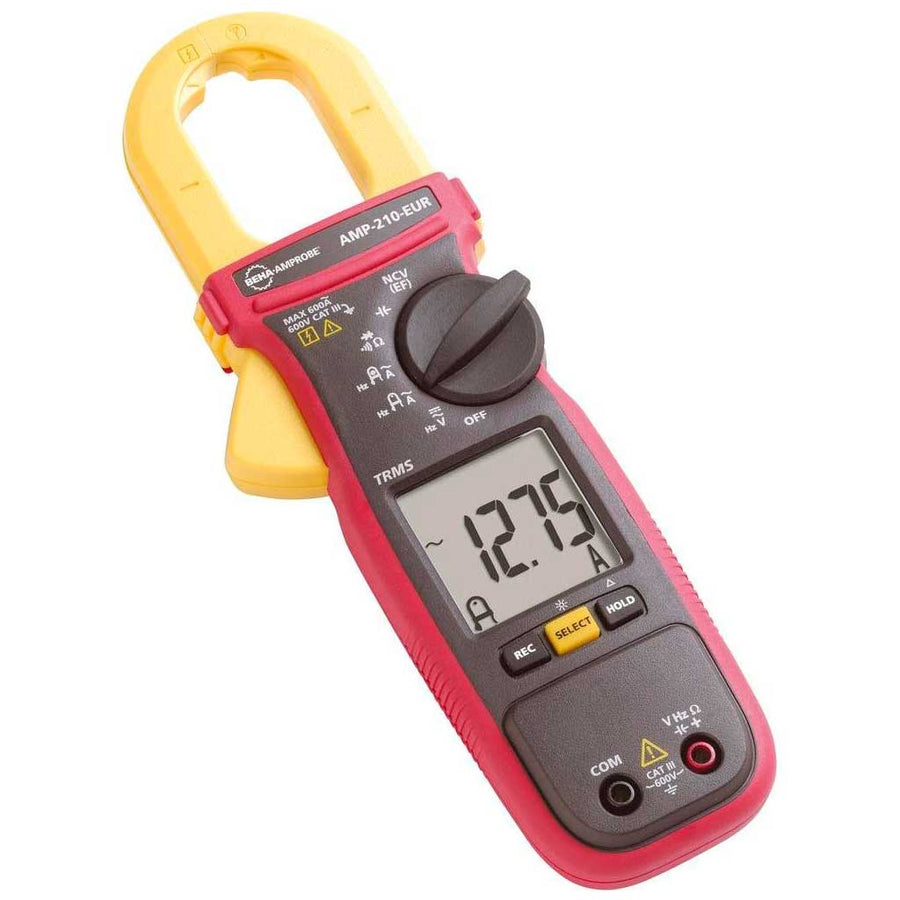 Pinza amperimétrica 600 A AC TRMS, mordaza 30 mm