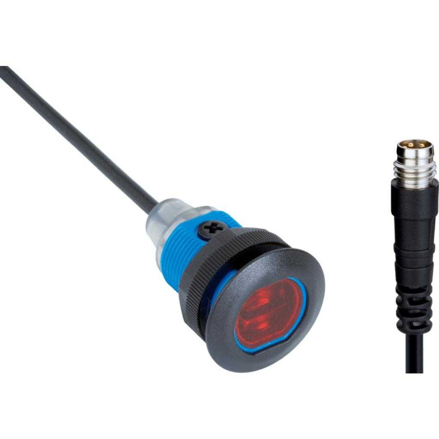 Fotocélula detección sobre objeto GRTB18S LED, NPN, claro, cable M8 4P 300mm