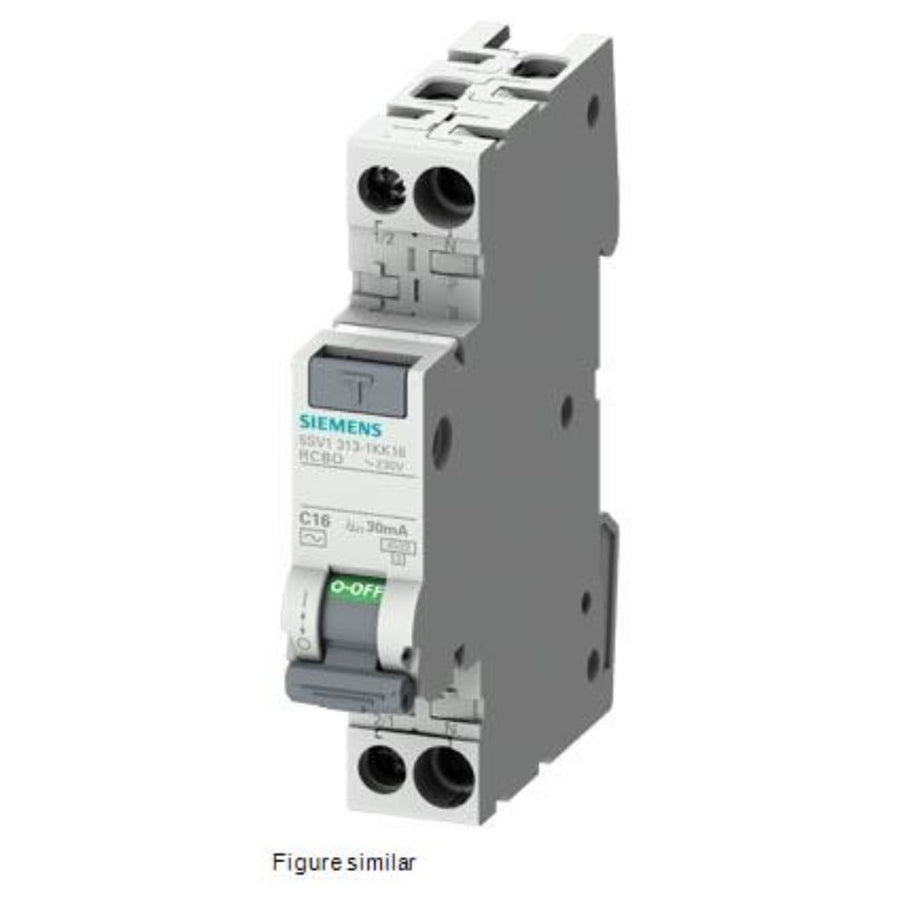Interruptor diferencial combinado, 1+N polo, tipo A, 4,5kA, 30mA