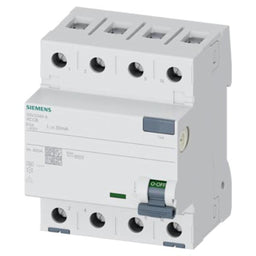 Interruptor diferencial, 4 polos, tipo A, 400V, 100A, 300mA