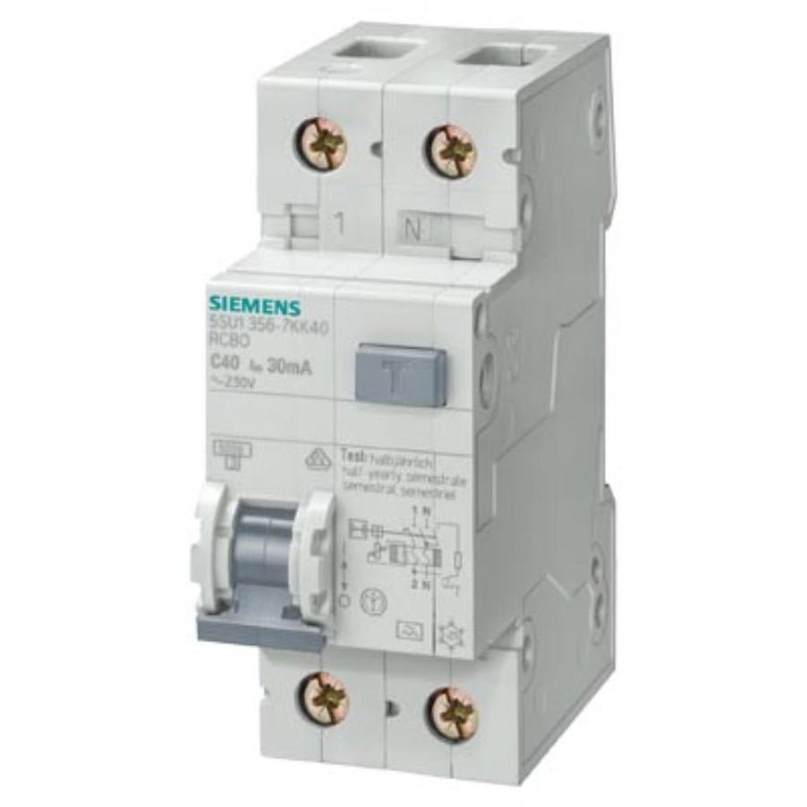Interruptor diferencial combinado, 1+N polo, tipo A, 4,5kA, 16A