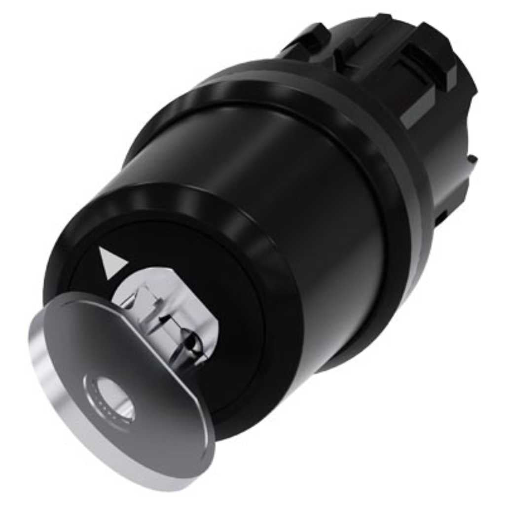 Cabeza llave 3SU, 22mm, plástico, con llave