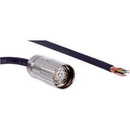 Cable sensor DOL, hembra M23 12P, abierto, Incremental, apant., 15m 11H PUR