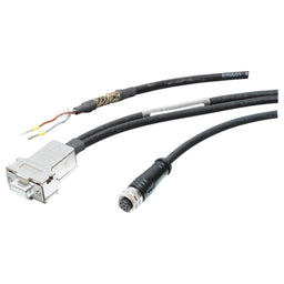conn. Cable RS232,sub-D/M12/abierto, 5m