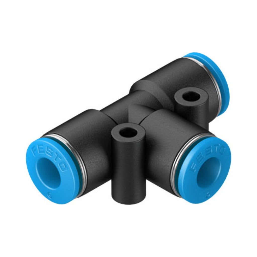 Racor en T QST, tubo 6 mm