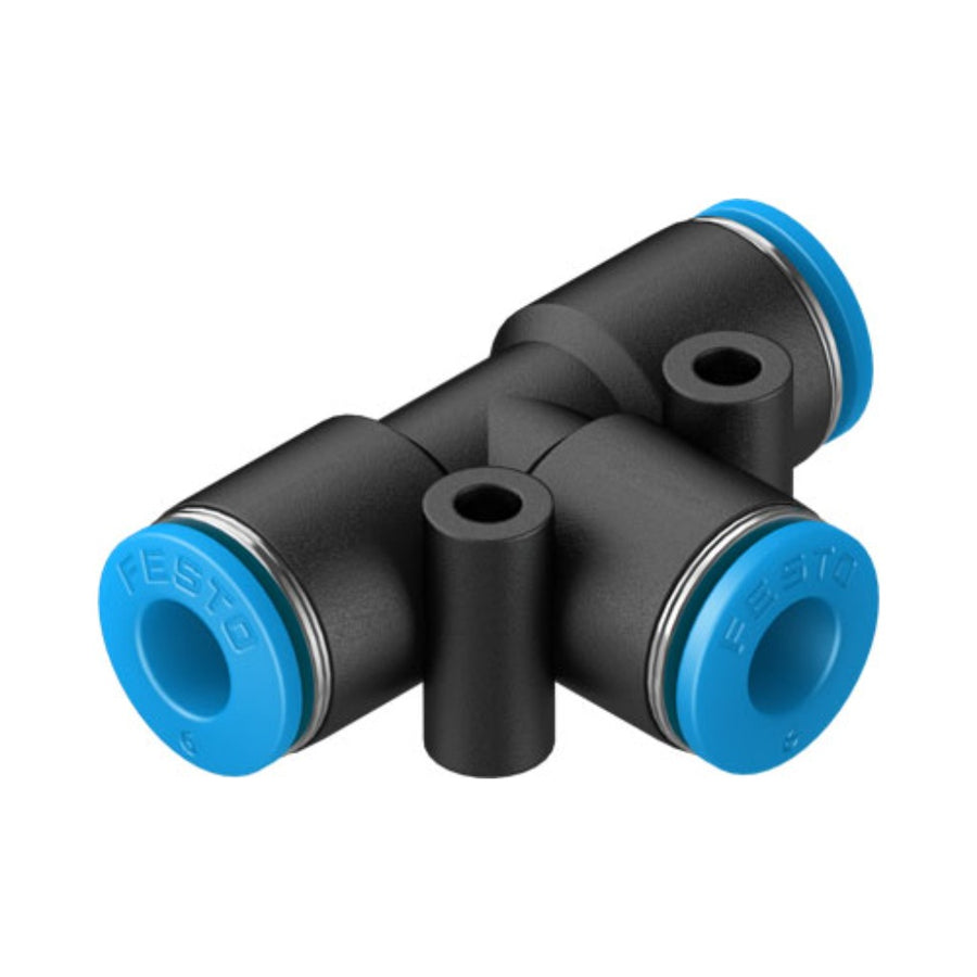 Racor en T QST, tubo 6 mm