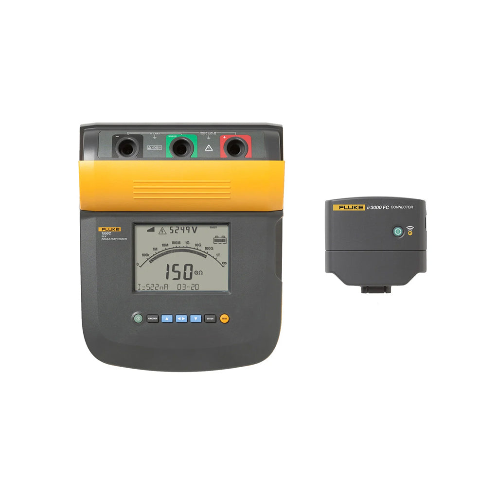 FLUKE-1555 FC, Medidor de aislamiento de 10kV FC con IR3000