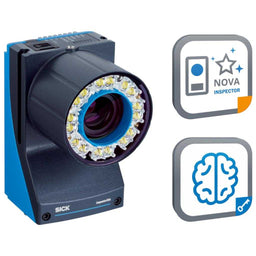 Sistema visión Inspector83x, 200mm...2.500mm, 1.232 px x 1.024 p, Integrado