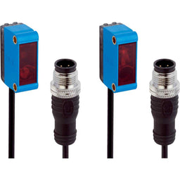 Barrera emisor-receptor GSE6 LED, PNP, claro/oscuro, cable M12 4P