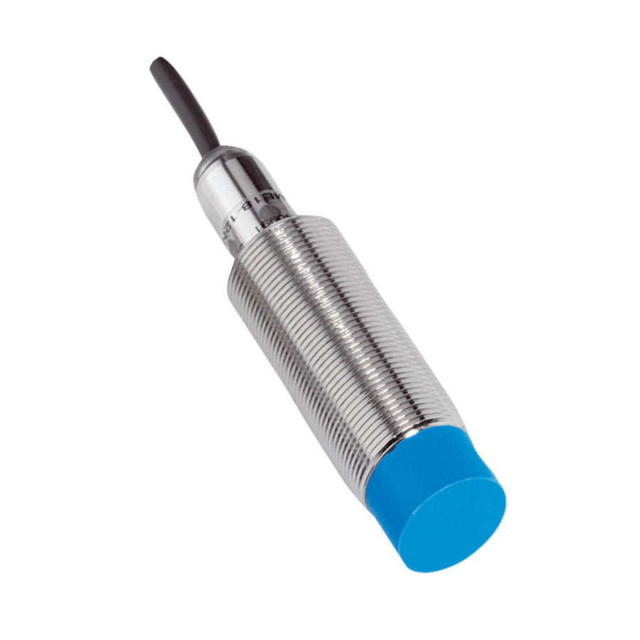 Inductivo IME18, PNP NC, Sn=20 mm ultracorta, no enrasado, C.c. 3 hilos, cable 2 m