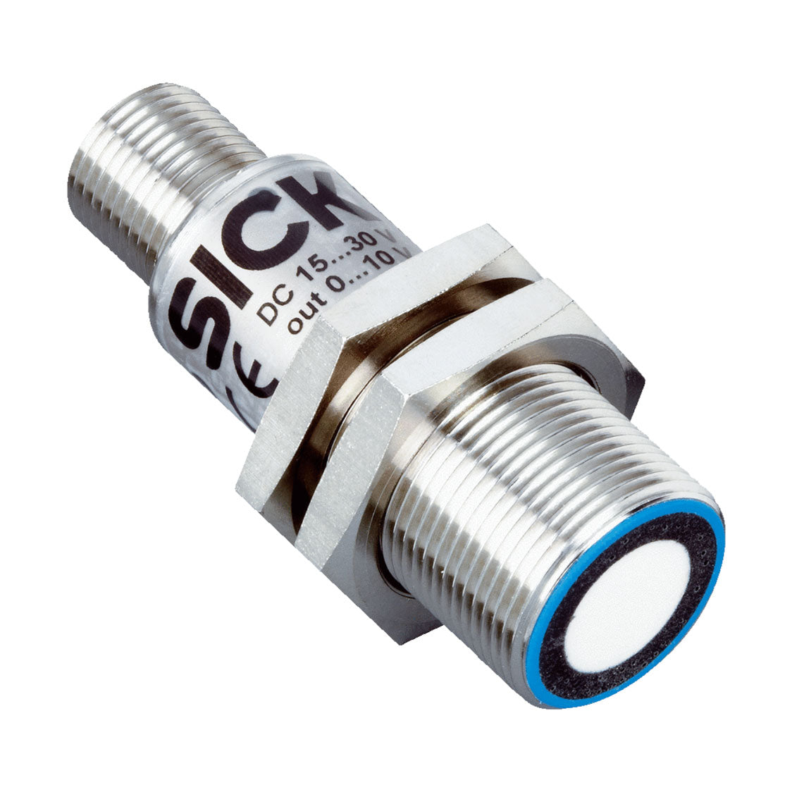 Sensor ultrasonido UM18, Recto, M12 5P