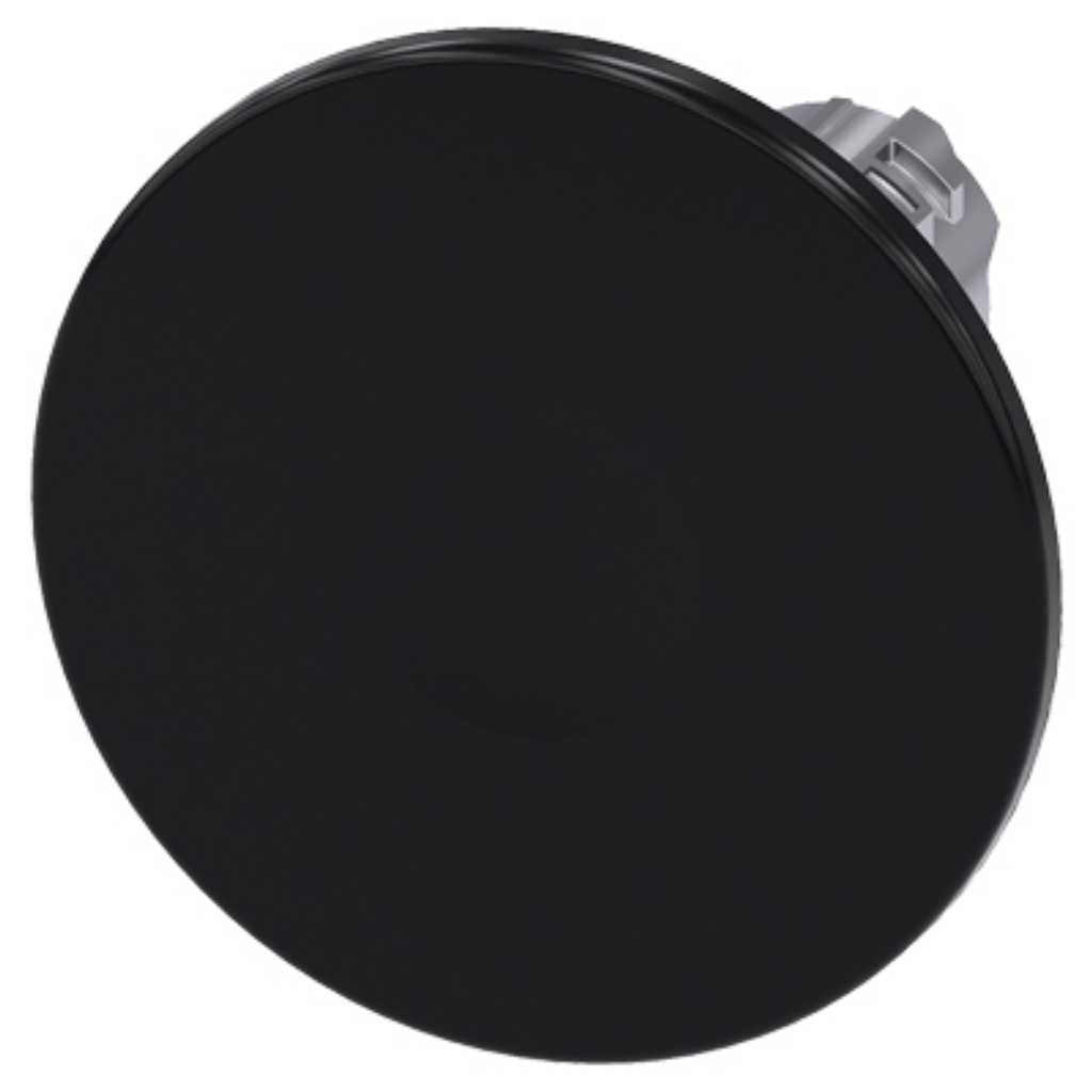 Cabeza seta 3SU, 22mm, metal, negro, seta