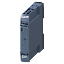 Relé temporizador, 3RP, multifunción, 1NA, 12-240V AC/DC, resorte