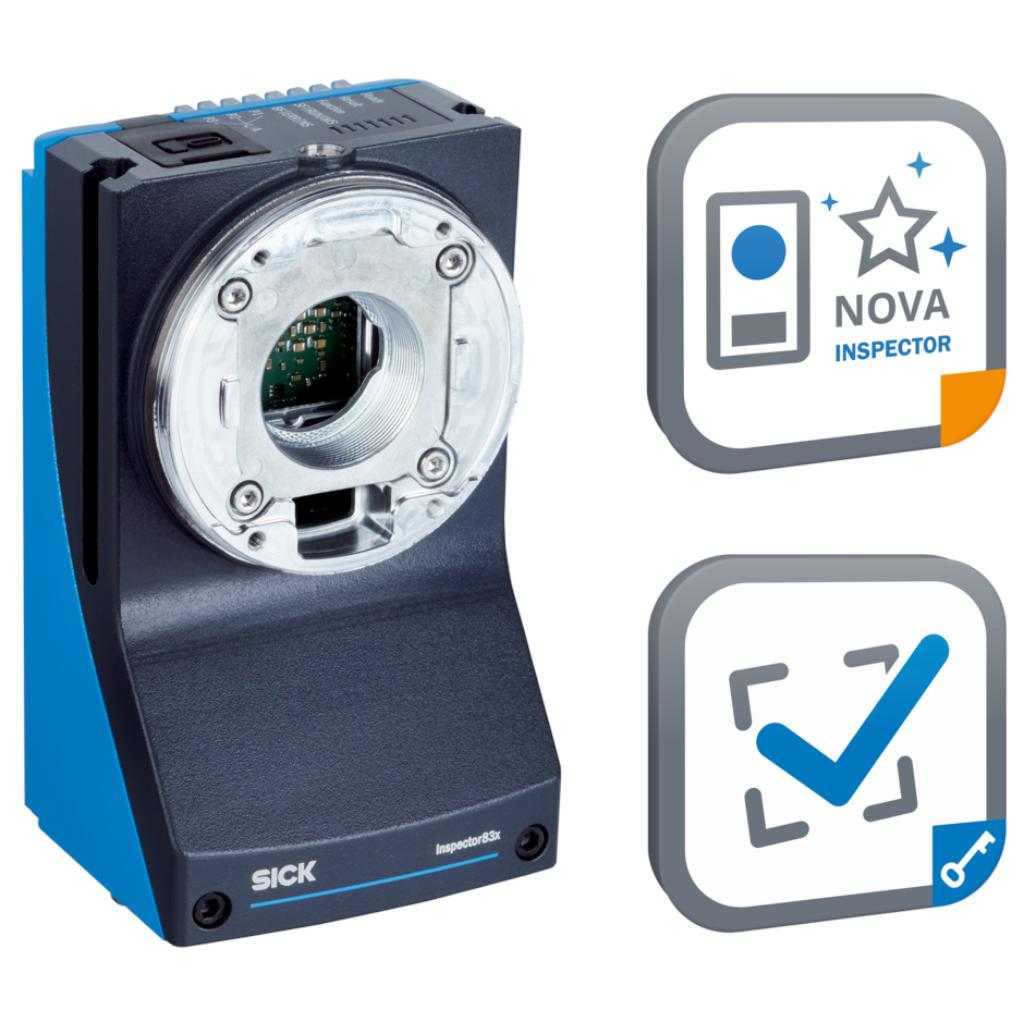 Sistema visión Inspector83x, 200mm...2.500mm, 2.464 px x 2.048 p