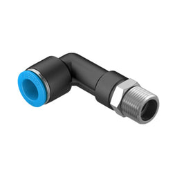 Racor codo largo QSLL, 3/8, tubo 12 mm