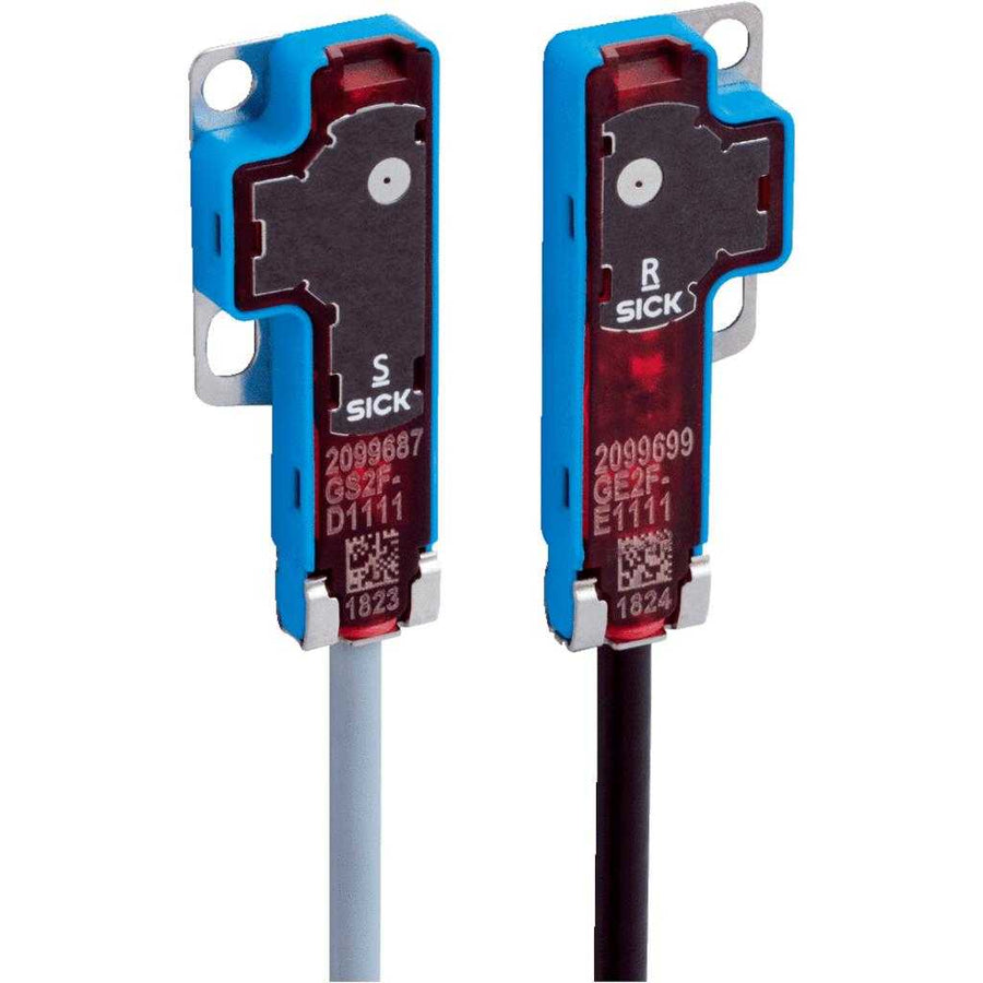 Barrera emisor-receptor GSE2F LED, NPN, claro, cable M8 3P 200mm