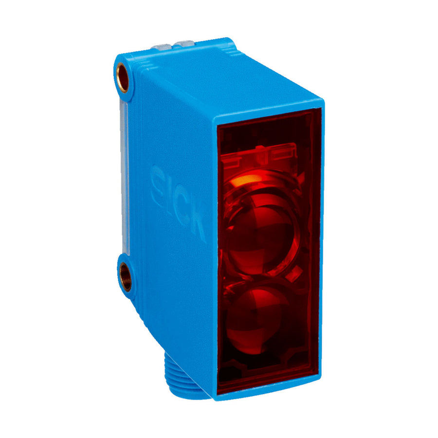 Barrera fotoeléctrica réflex GL10 LED, PNP, claro/oscuro, M12 4P