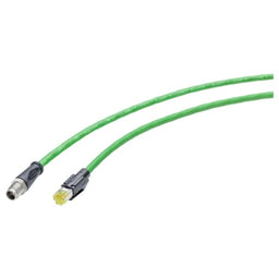 IE TP Cord M12-180/RJ45-180 (4x2, 5 m)