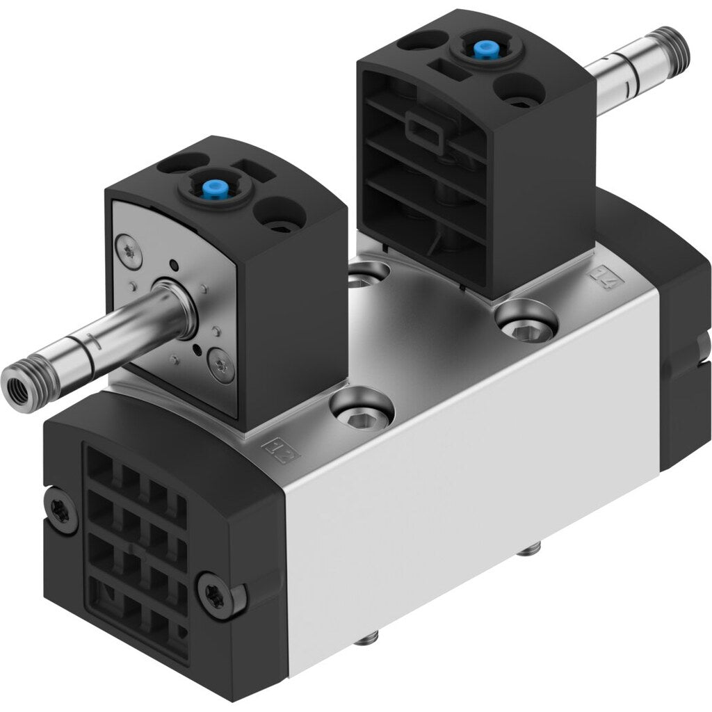 Electroválvula VSVA-B-P53C-T-D1-F8, DN 8 mm, ancho 42 mm